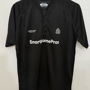 Vivint Smarthome Pro Black Short Sleeve Blade Shirt Rare Authorized Dealer Small